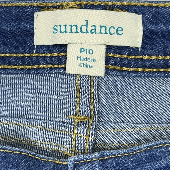 Sundance Women’s Blue Relaxed Barrel Leg Jeans 10P - Picture 7 of 12